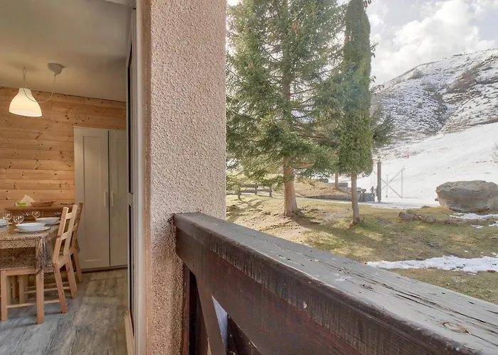 アパート Les Gourgs Blancs - 80m Des Pistes *